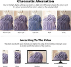 NEWCOSPLAY Fleece Ribbed Cozy King Blanket - Image 6