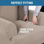 H.VERSAILTEX Wing Chair Slipcover Chair Covers - Image 5