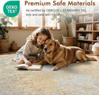 8x10 Ft Large Area Rugs for Living Room, Soft Non-Slip Washable Rugs Modern - Image 5