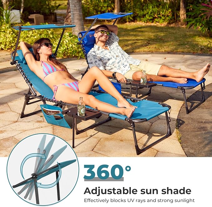 FUNDANGO 4 in 1 Tanning Chair - Image 4