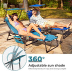 FUNDANGO 4 in 1 Tanning Chair - Image 4