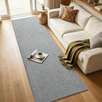2x6 Grey Runner Rug Washable Non-Slip Soft - Image 7