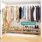 viewcare 2-Tier Long Shoe Rack for Entryway, Long 33IN | Beautiful | Functional - Image 4