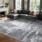 6x9 Ft Area Rugs for Living Room, Soft Non-Slip Washable Rugs Modern Abstract - Image 3