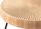 2-Piece Farmhouse Nesting Table Round - Image 7