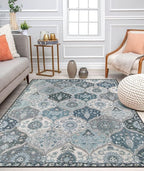 Lahome Moroccan Machine Washable Area Rugs, 4x6 Rug - Image 5