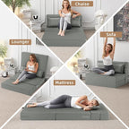 FILUXE Folding Sofa Bed | Convertible Sleeper Chair Bed - Image 3