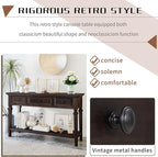 Harper & Bright Designs TREXM Classic Retro Style Console Table - Image 4