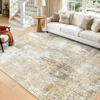 RELEANY Washable 6'x9' Abstract Area Rug by RELEANY