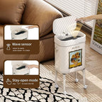 MRBIN Metal Motion Sensor Kitchen Trash Can - Image 3