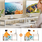Furologee White 59” L Shaped Desk - Image 8