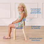 ECR4Kids Bentwood Table and Curved Back Chair Set, Kids Furniture - Image 4