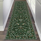 HEBE Hallway Runner Rug 2'x8', Washable Non Slip Kitchen Rug Runner | Soft Boho by HEBE