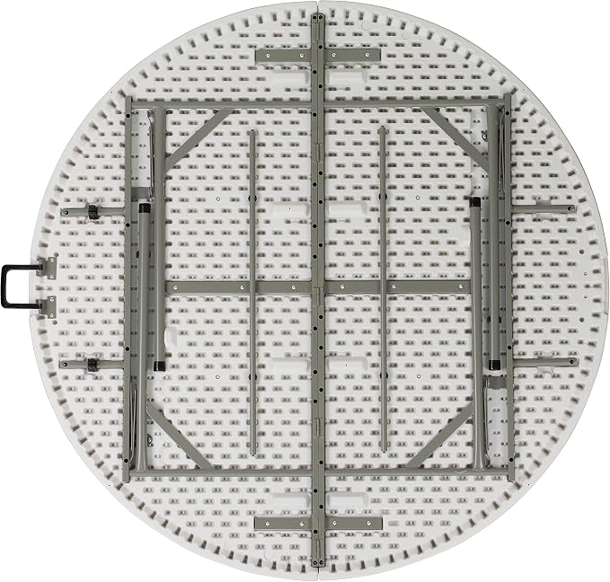 Flash Furniture Scarborough 5' Round Plastic Folding Table - Image 4