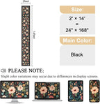 DUKINO 2x14 Runner Rug, Washable Long Kitchen Runner Rug Non Slip, Low Pile - Image 2