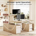 ModernMate Furniture Set, 70.8'' Executive Standing Desk - Image 2