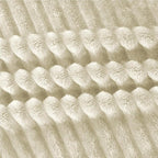 BEDELITE 3D Ribbed Jacquard Beige Blankets Queen Size - Image 4