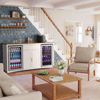 GDLF 70.1" Long Coffee Bar Cabinet - Image 4