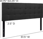 Flash Furniture Bedford Tufted Upholstered Headboard - Image 2