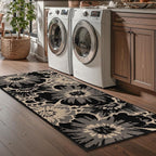 Findosom Hallway Runner Rug 2x5, Non Slip High-Low Textured Floral Washable - Image 9