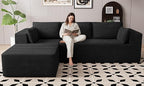 106" Cloud Sectional Boneless Couches by GRUSIGN