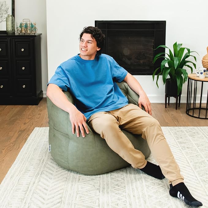 Big Joe Milano w/Vibe Vibrating Massage Bean Bag Chair - Image 2