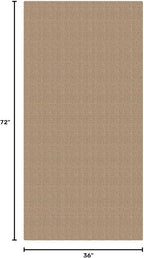 KOZYFLY 3x6 Washable Runner Rug, Non Slip Wide Runners - Image 2