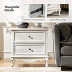 HULALA HOME Solid Wood End Tables Set of 2 - Image 4