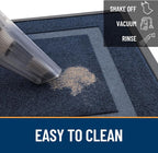 OLANLY Front Door Mat Outside 47x32, All-Season Heavy-Duty Rubber Doormat | Blue - Image 6