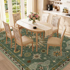 Vacuum-Friendly, 9x12 Washable Area Rug - Image 2