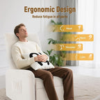 Korser 360° Rocking Chair, Nursery Rocker Chair - Image 4