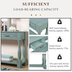Knocbel Long Antique Entry Console Table - Image 9