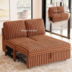 Belffin Corduroy Sleeper Sofa - Image 3