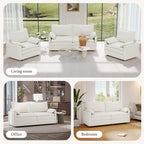 Vesgantti 74" Loveseat Sofa for Living Room, Comfy Cloud Couch Deep Seat - Image 7