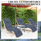 Outdoor Chaise Lounge Cushions - Image 6