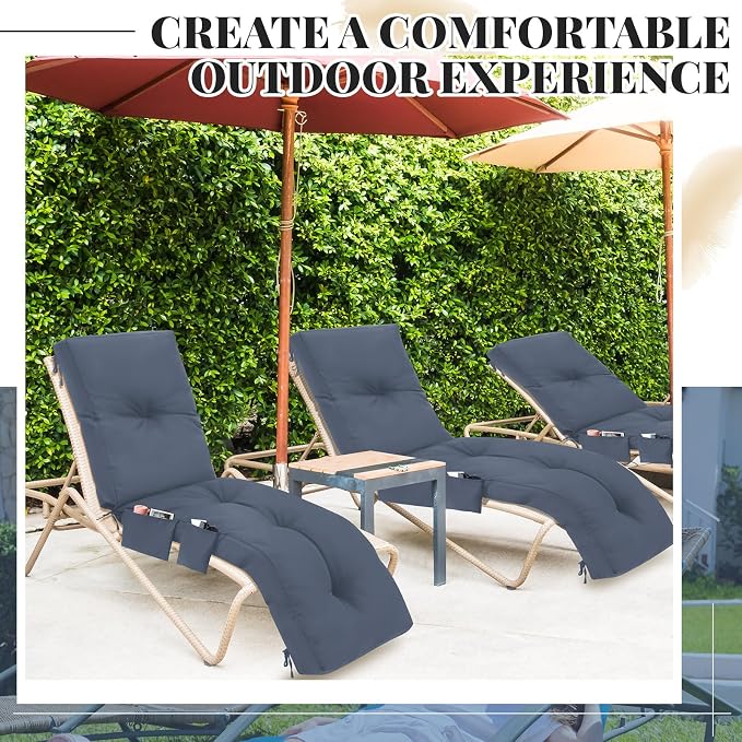 Outdoor Chaise Lounge Cushions - Image 6