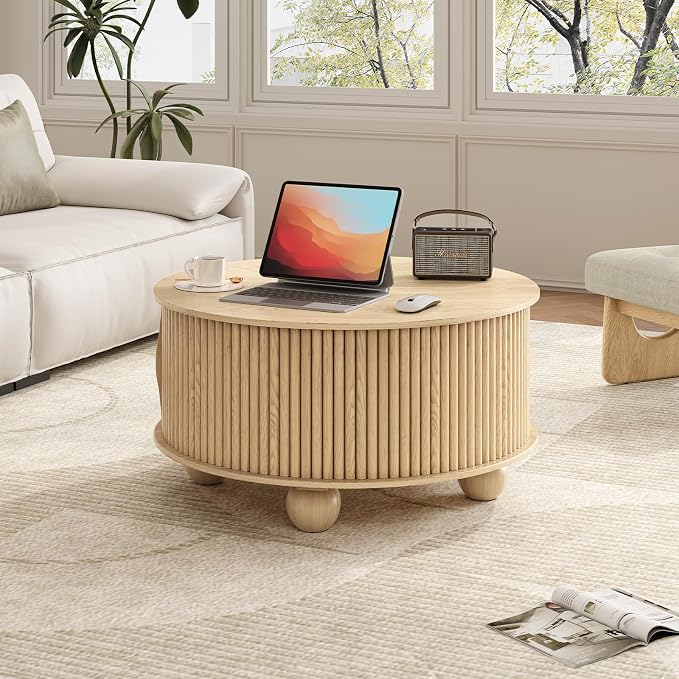 JOINICE Round Coffee Table - Image 5