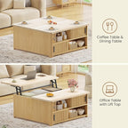 Itaar 31.5" Lift Top Coffee Table - Image 4