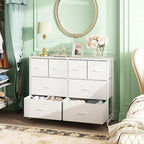 WLIVE Dresser for Bedroom with 8 Drawers, Wide Fabric Dresser for Storage and - Image 4