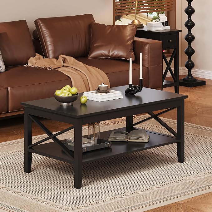 ChooChoo Coffee Table with Thicker Legs, 47 inch - Image 9