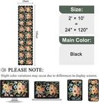 DUKINO 2x10 Runner Rug for Hallway, Washable Kitchen Rug Non Slip, Low Pile - Image 2