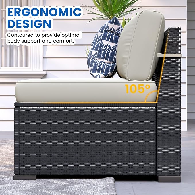 8 Piece Patio Furniture Set - Image 4