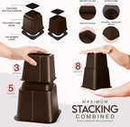 Utopia Bedding Bed Riser, 3 & 5 Inches Adjustable Furniture Risers - Image 4
