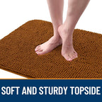 OLANLY Dog Door Mat for Muddy Paws 30x20, Super Absorbent Chenille Mud Mat | - Image 4