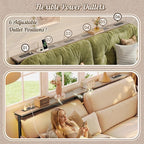 Huuger 78.7 Inch Behind Couch Table - Image 6