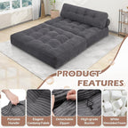 Folding Sofa Bed, Convertible Sleeper Chair - Image 6