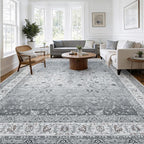 AMADA HOMEFURNISHING 8x10 Area Rugs, Washable Living Room Rug - Image 9