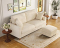 Kidirect 70in L Shaped Couch, Modular Sofa No Tool Assembly, Comfy Sectional by Kidirect