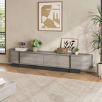 Coffee Table and TV Stand Set of 2, 76.4'' Modern TV Console，Entertainment - Image 4