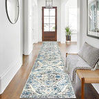 HEBE Hallway Runner Rug 2'x10', Washable Non Slip Kitchen Rug Runner | Soft - Image 6
